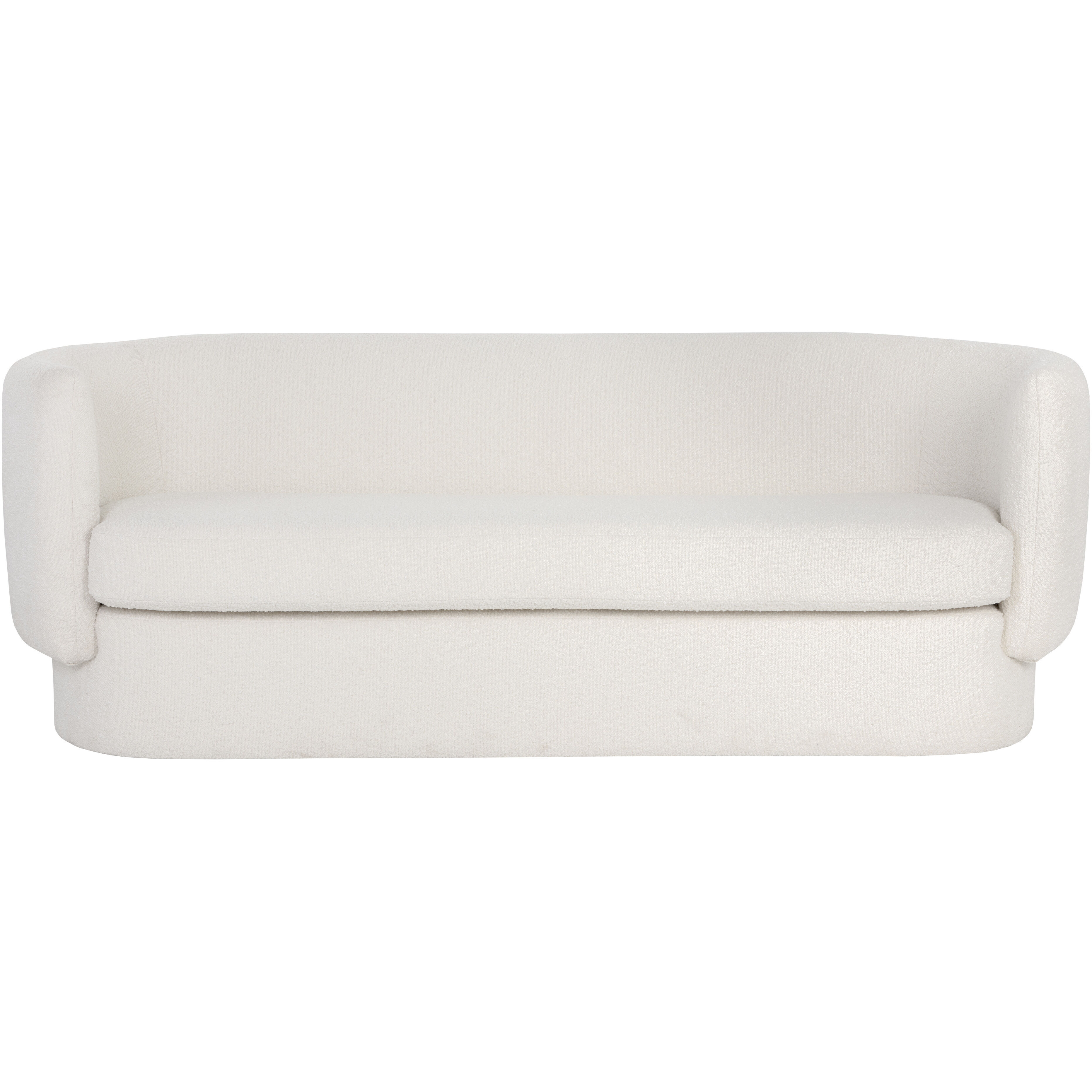 Valence Maya White Sofa
